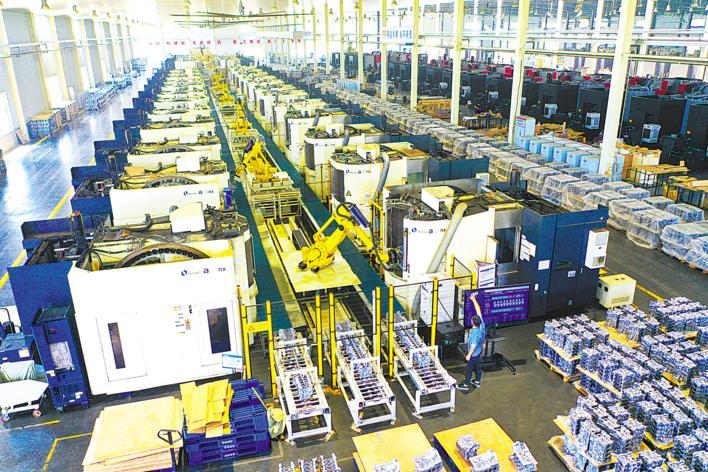 老河口這家企業(yè)年產百萬套新能源車缸體